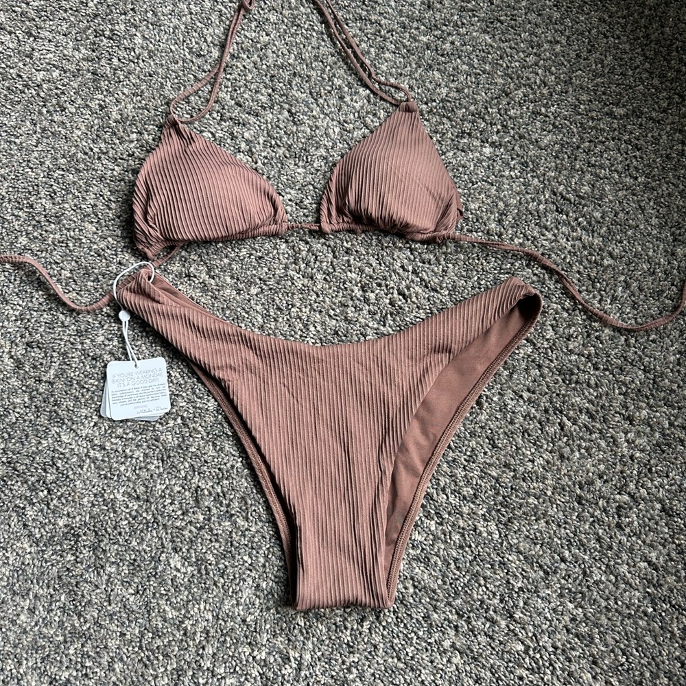 Chic Tan Bikini Set